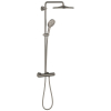 Душова система з термостатом для настінного монтажу Grohe Rainshower Smartactive 310 26836AL0 Графіт матовий