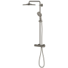 Душова система з термостатом для настінного монтажу Grohe Rainshower Smartactive 310 26836AL0 Графіт матовий