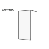 Душова кабіна типу Walk-in Larga 100х200, профіль чорний