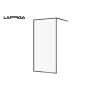 Душова кабіна типу Walk-in Larga 100х200, профіль чорний