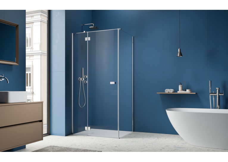 Душевая кабина Radaway Garda Chrome KDJ 1000Lx900x1950 прозрачная 10701090-01-01L
