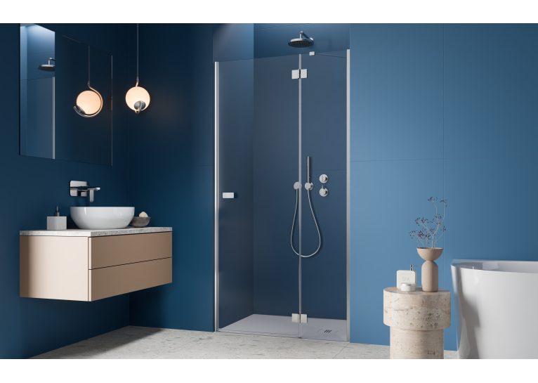 Душові двері Radaway Garda Chrome DWJ 900Lx1950 прозоре 10710090-01-01L