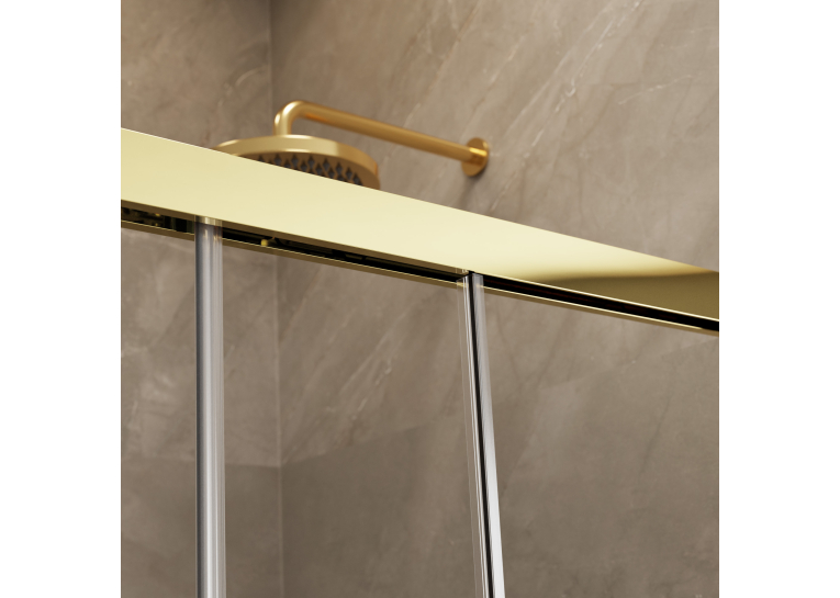 Душова кабіна Radaway Idea Gold KDD 900Lx2005 золото/прозоре 387060-09-01L