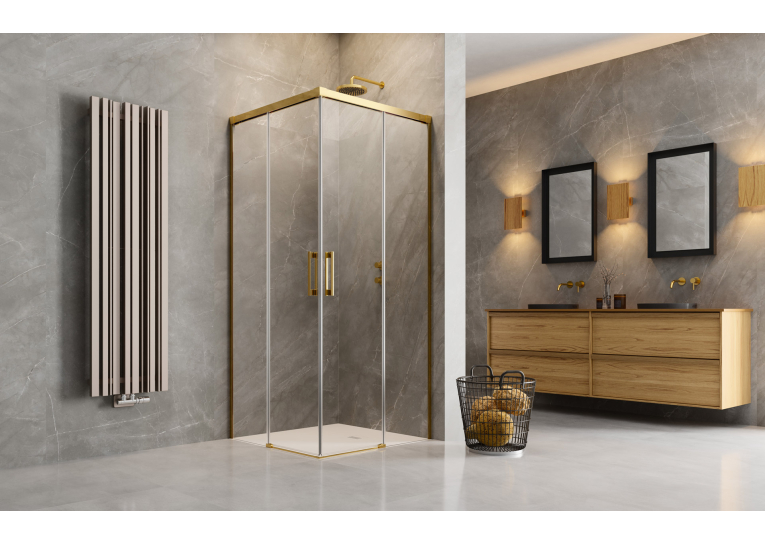 Душова кабіна Radaway Idea Gold KDD 900Rx2005 золото/прозоре 387060-09-01R