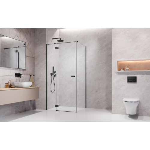 Душевая кабина Radaway Garda Black KDJ 900Lx900x1950 прозрачная 10709090-54-01L