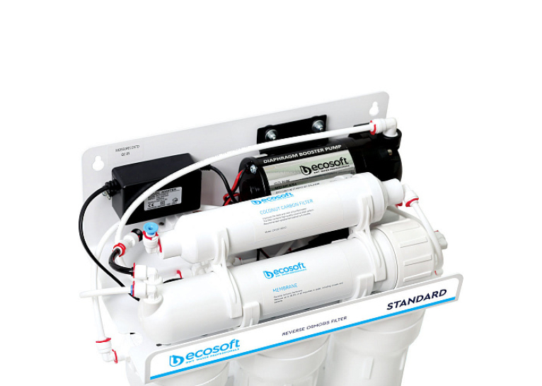 Фільтр зворотного осмосу Ecosoft Standard PRO з помпою (MO550MPECOSTD)
