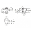  Підвісний унітаз Roca MERIDIAN Rimless A34H242000