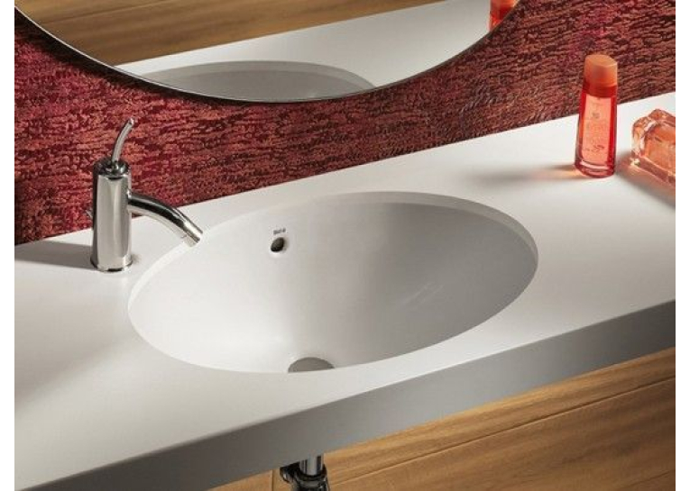 Раковина врізна Roca BERNA, 56 см, без отвору під змішувач A327871001