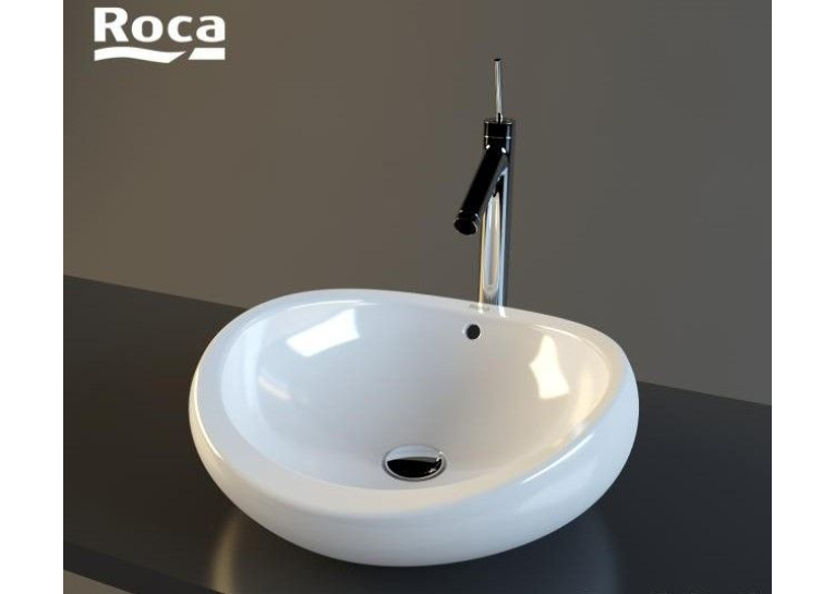 Раковина накладная Roca URBI-1, 45 см, без отверстия