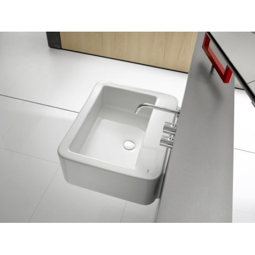 Раковина підвісна/накладна Roca ELEMENT 60 см, без отвору