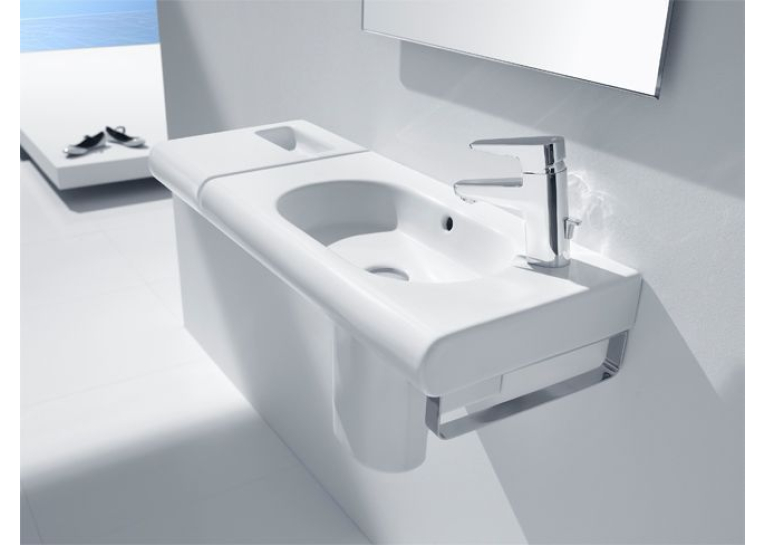 Раковина підвісна Roca MERIDIAN-N COMPACTO 35 см, з отвором, правий