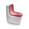 Сидіння для унітазу Roca KHROMA, duroplast, soft-close, червоне
