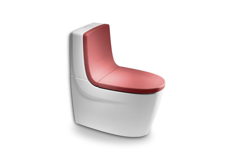 Сидіння для унітазу Roca KHROMA, duroplast, soft-close, червоне