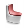 Сиденье для унитаза Roca KHROMA, duroplast, soft-close, красное
