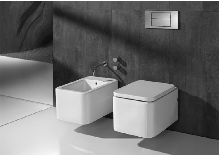 Сидіння лаковане для унітазу Roca ELEMENT, Duroplast, Soft-close