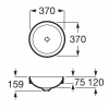  Раковина Roca INSPIRA ROUND A32752R650