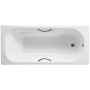 Ванна чавунна Roca MALIBU 170 x 75 з ручками, без ніжок (23097000R)