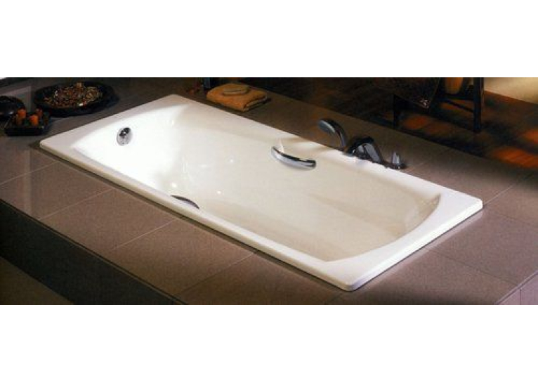 Ванна Roca PRINCESS 170 x 75 с ручками + сифон Viega Simplex, без ножек (A220270001)