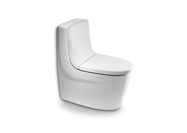 Сидіння для унітазу Roca KHROMA, duroplast, soft-close, біле