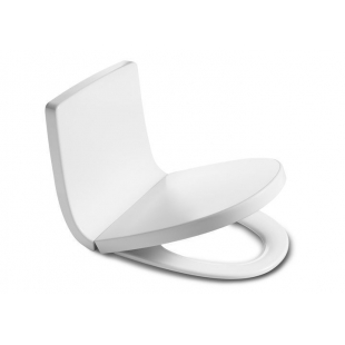 Сидіння для унітазу Roca KHROMA, duroplast, soft-close, біле