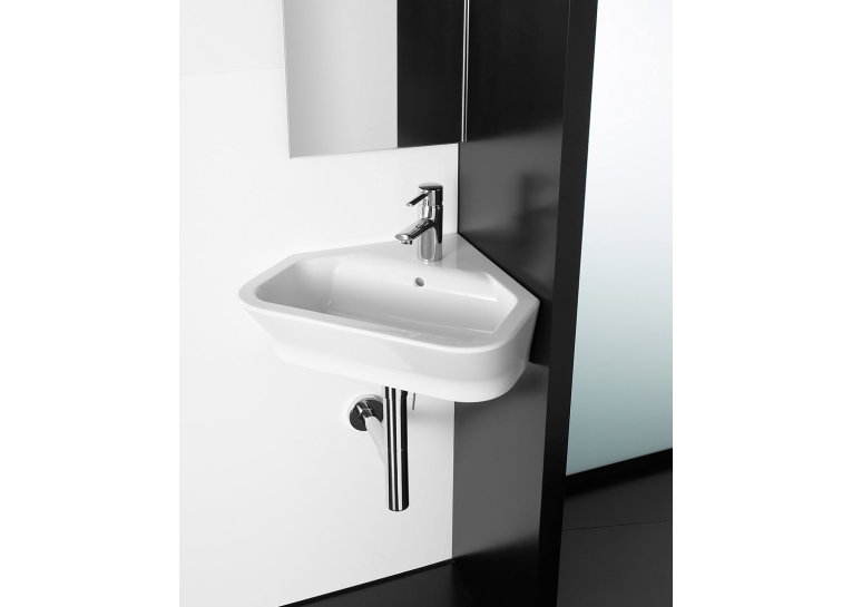  Раковина кутова Roca The GAP 48x48 см, з отвором, A32747R000