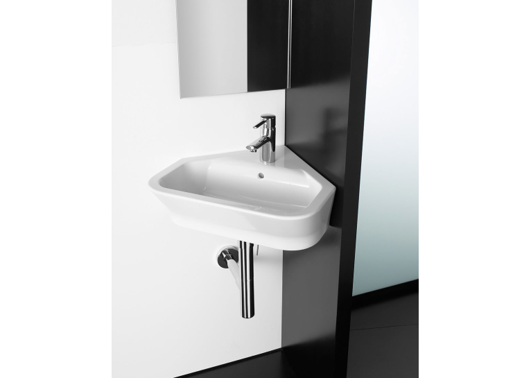  Раковина кутова Roca The GAP 48x48 см, з отвором, A32747R000