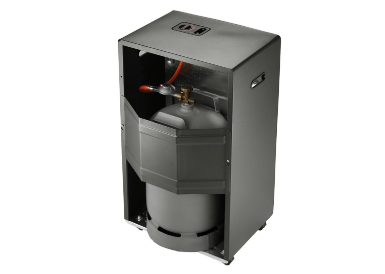 Каталічний газовий нагрівач Rowi HGK 3400/2 K Pro Black HGK3400PB + Газовий балон Б/В 7л