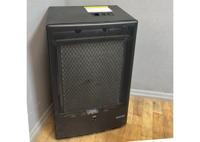 Каталічний газовий нагрівач Rowi HGK 3400/2 K Pro Black HGK3400PB + Газовий балон Б/В 7л