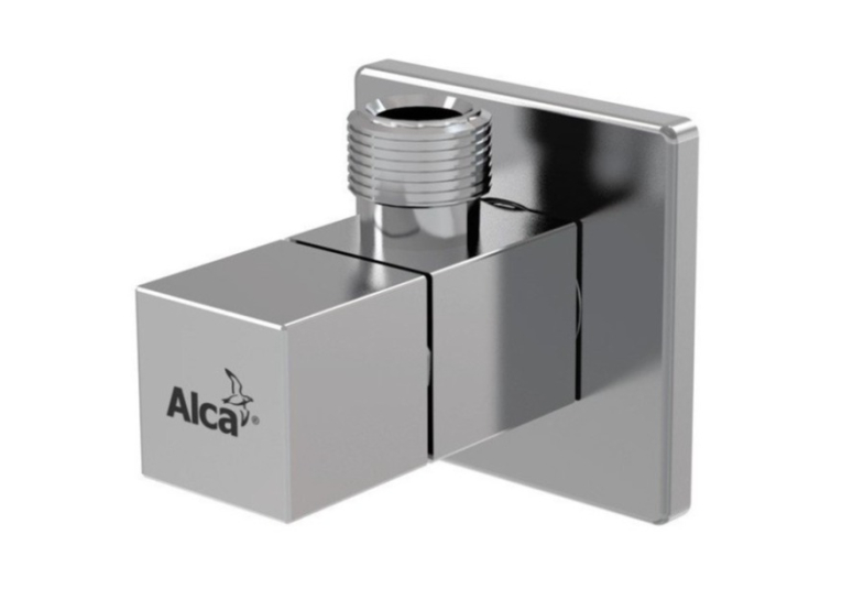 Кутовий вентиль 1/2"х3/8" ALCA PLAST чотиригранний, ARV002