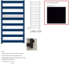 Полотенцесушитель Terma Vivo ONE 1390х500 WWVON139050K9M5E8P