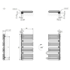 Рушникосушка Terma 655x500 Warp S WGWAS065050K742GD