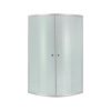 Душевая кабина Lidz Latwa SC80x80.SAT.LOW.FR, стекло Frost 4 мм без поддона LLSC8080SATLOWFR2