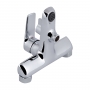 Смеситель для ванны Qtap Leo New (с душевым гарнитуром) Chrome QTLEO259CRM45563