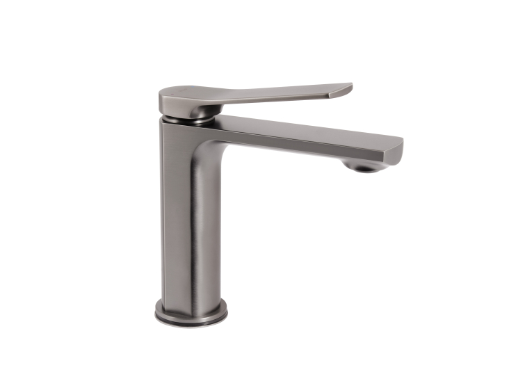 Змішувач для раковини Qtap Slavonice Gunmetal Black PVD QTSLA270GMB45924