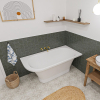 Ванна из искусственного камня Studio Stone "Caura R" 190*80 CUR190080