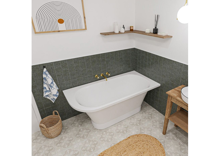 Ванна из искусственного камня Studio Stone "Caura R" 190*80 CUR190080