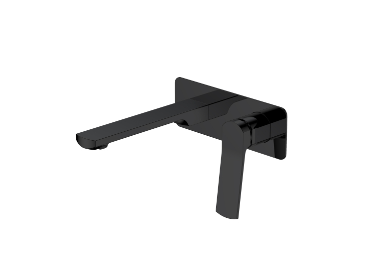 Змішувач для раковини Qtap Slavonice Black Matt прихованого монтажу QTSLA3040103DB