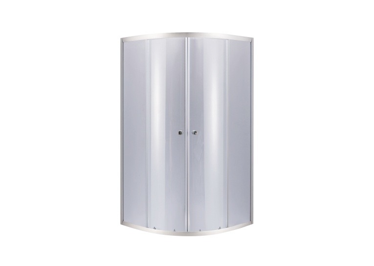 Душова кабіна Lidz Latwa SC80x80.SAT.LOW.GR, скло тоноване 4 мм без піддона LLSC8080SATLOWGR2