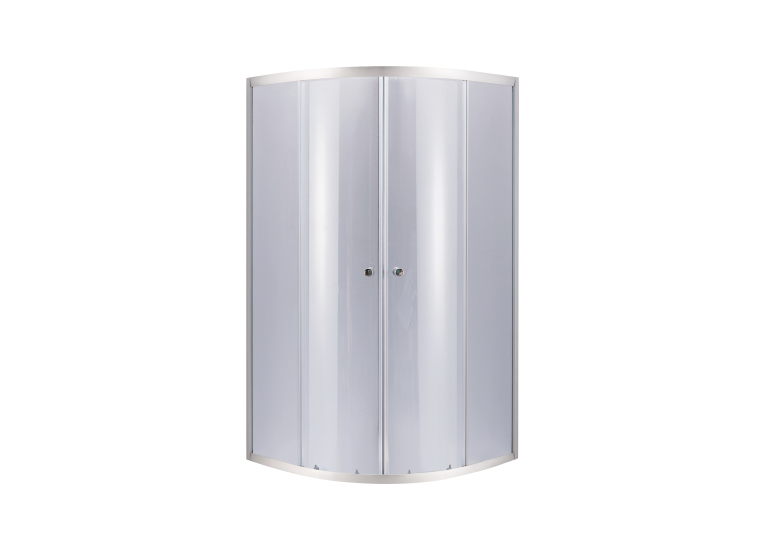 Душова кабіна Lidz Latwa SC80x80.SAT.LOW.GR, скло тоноване 4 мм без піддона LLSC8080SATLOWGR2