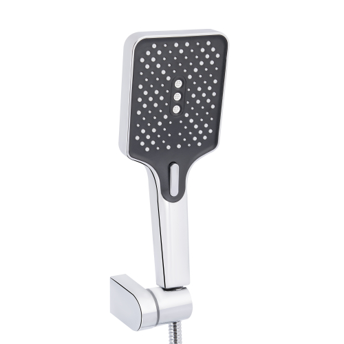 Смеситель для ванны Qtap Swan Cascada с поворотным изливом (с душевым гарнитуром) Chrome QTSWA260CRM45565