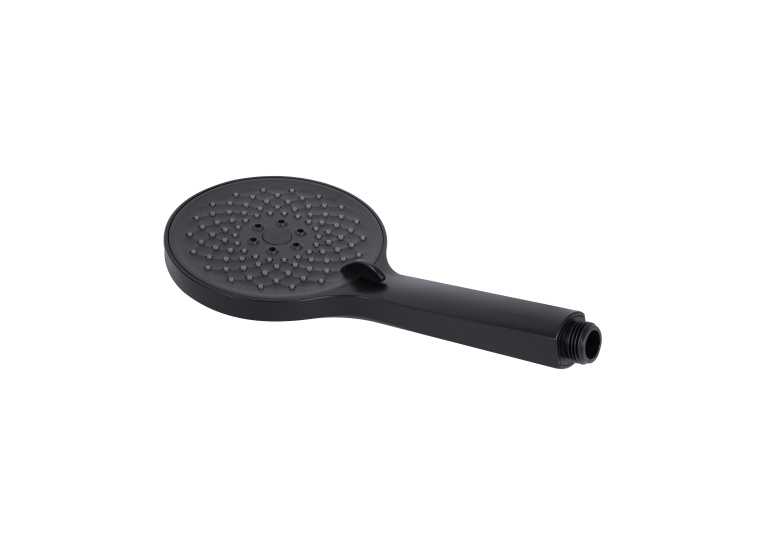 Змішувач для ванни Qtap Taurus (з душовим гарнітуром) Black Matt QTTAU259BLM45662
