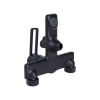 Змішувач для ванни Qtap Taurus (з душовим гарнітуром) Black Matt QTTAU259BLM45662