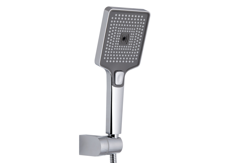 Змішувач для ванни Qtap Aries (з душовим гарнітуром) Chrome QTARI259CRM45559
