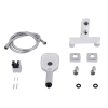 Змішувач для ванни Qtap Gemini (з душовим гарнітуром) Chrome/White QTGEM259CRW45683