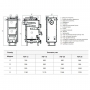 Котел твердотопливный стальной Thermo Alliance Ferrum V 4.0 FSF 16 FSF16V40