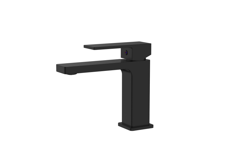 Змішувач для раковини Qtap Gemini Black Matt QTGEM270BLM45674
