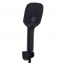 Змішувач для ванни Qtap Gemini (з душовим гарнітуром) Black Matt QTGEM259BLM45682