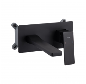 Змішувач для раковини Qtap Gemini прихованого монтажу Black Matt QTGEM273BLM45694