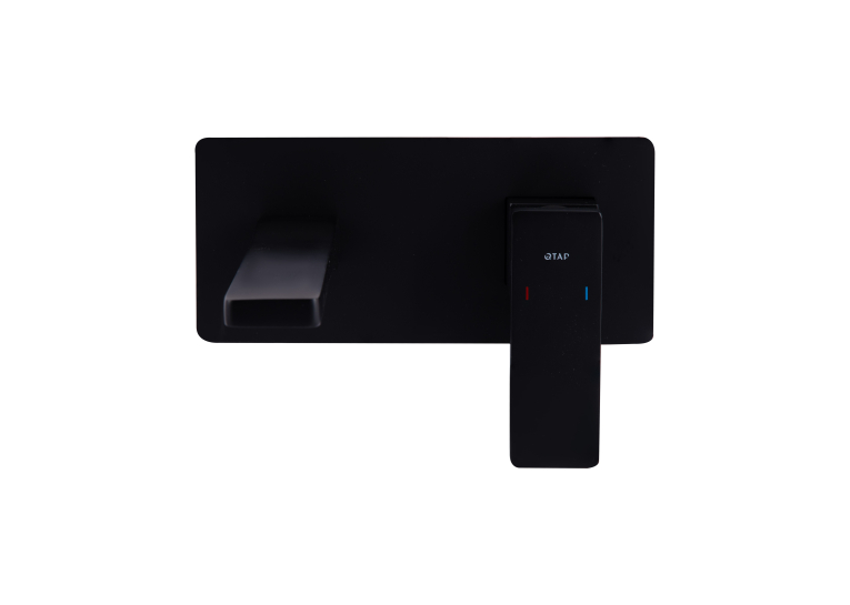 Змішувач для раковини Qtap Gemini прихованого монтажу Black Matt QTGEM273BLM45694
