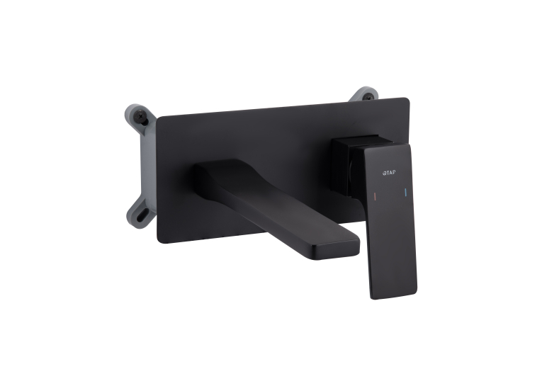 Змішувач для раковини Qtap Gemini прихованого монтажу Black Matt QTGEM273BLM45694